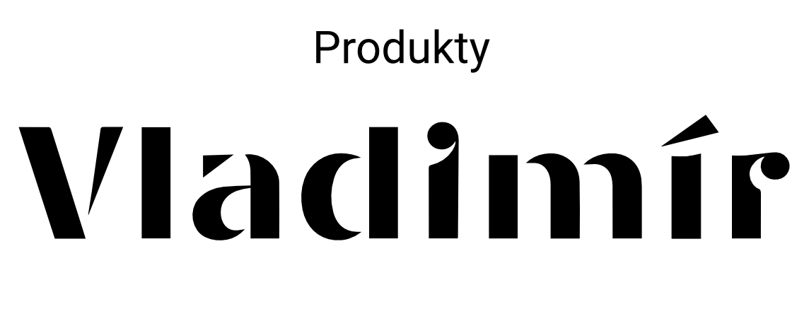 Produkty Vladimír